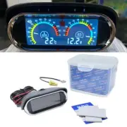 2in1 Multi-function Univesal Car Water Temp Temperature Gauge Voltmeter Measure. (for: Honda Civic)