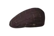 Bailey Mens Spark Ivy Flat Cap Hat - Brown - L