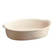 Emile Henry 42cm Ceramic Oven Dessert/Meal Dish Food Baking Oval Large Clay