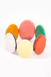 Contrast Flat Disc Reversible Bangle--ROL-ROW1853BG