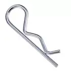 Hair Pin Clips, 10 Pack 5/32 X 2-15/16-Inch Spring Steel Zinc Plated R