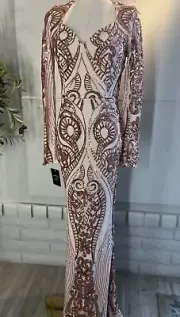 Rose-Gold-Ricarica-Bodycon-Prom-Dress-Modesty-Wedding-Guest-Goddess
