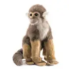Squirrel Monkey Hansa Realistic Animal Plush Toy 19cm **FREE DELIVERY**
