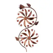 Metal Wind Spinners Outdoor, Kinetic Wind Sculptures & Spinners with Bronze