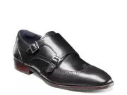 Man's Dress Shoes Stacy Adams Karson Monk Strap Slip