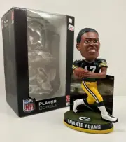 2015 GREEN BAY PACKERS DAVANTE ADAMS BOBBLEHEAD "STADIUM BASE" FOCO ~ NIB #'d