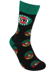 [Victoria Bitter] Organic Cotton Socks Gift Card in Black