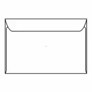Open Side Booklet Envelopes, 6" x 9", 24#, Bright White (96% Brightness), Acid