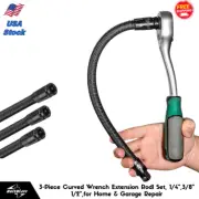 Versatile Wrench Extension Set, 1/4", 3/8", 1/2", Perfect for Home and Workshop