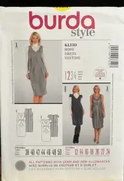 BURDA SEWING PATTERN NO.7320 LADIES DRESS SIZES 8-14