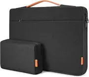 [kizuna] Laptop Sleeve Case 12.5 Inch Computer Hand Bag for 13.6" New MacBook Air M2 2022/MacBook Pro 14 M1 Max 2022/13.3" MacBook Air/14.2" MateBook X Pro/Lenovo/Dell/Asus/Acer Notebook Bag,Black