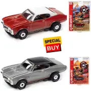Auto World Thunderjet Cars N Coffee 1972 Buick GS Combo HO Scale Slot Car