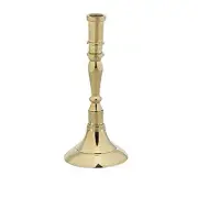 Christian Orthodox Bronze Candle Holder Candlestick (106b)