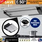 Rangehood Range Hood Stainless Steel Slide Out Kitchen Canopy 60cm 600mm