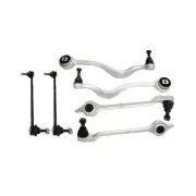 Front Upper Lower Control Arm Sway Bar Link Kit for BMW 5 Series E39 535 540 M5