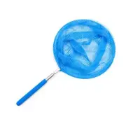 Hand Leaf Skimmer Net With Telescopic Pole Swimming Pool Fine Mesh Leaf Skimmers