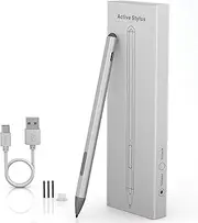 Stylus Pen for Microsoft Surface Pro/Book/Laptop/Studio - Surface Pro 11/10/9/8/7/6/5/4 Pen Windows Stylus with Palm Rejection and Rechargeable, 4096 Pressure Sensitivity Surface Pen