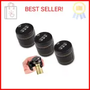 3 Pcs Wine Bottle Lock Cap - 1-1.1in Soda Lock Cap Liquor Bottle Locking Caps -