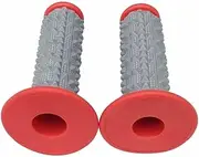 Red 7/8" 22mm Handlebar Rubber Gel Hand Grips for DRZ 50 125 250 450 MX Dirt Pit Pro Trail ATV Quad Motocross Enduro Racing 22mm 24mm Motorcycle Grips