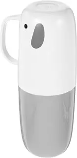 OATIPHO Portable Toothbrush Holder and Toothpaste Container Lightweight Travel Toothbrush Case with Handle for Camping Business and Home Use Dual Function Rinse Cup Included