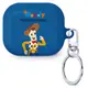 TOY STORY 玩具總動員 Disney 3 藍色 Woody AirPods 第 3 代保護殼 + 鑰匙圈