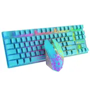 T87 Gaming Luminous Wireless Keyboard and Mouse Set