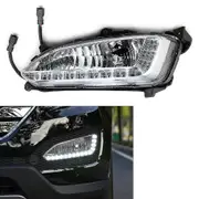 1pcs Car Led Drl For Hyundai Santa Fe / Ix45 2013 2014 2015 Left/right Daytime Running Lights Lamp Left Side