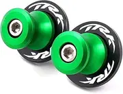 Arm Spools Sliders Stand for Be&ne&ll&i TRK702 TRK702X 2022 2023 TRK 702 X Motorcycle CNC Aluminum 6M Swingarm Spools Slider Stand Screw Bolts Accessories Spools Paddock Stand Bobbins(Green)