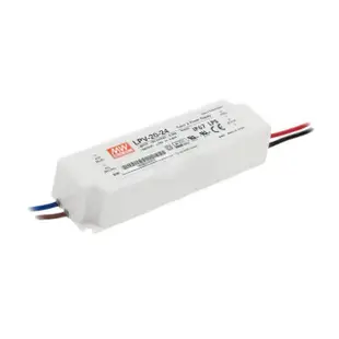 【MW明緯】2入 LPV-20-24 20W IP67 全電壓 防水 24V變壓器 _ MW660008