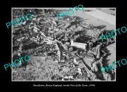 OLD POSTCARD SIZE PHOTO DORCHESTER DORSET ENGLAND TOWN AERIAL SHOT c1950 1