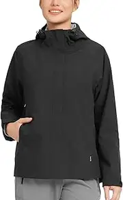 [baleaf] Women's Waterproof Jacket Windproof Running Cycling Hiking Sports Jackets with Pockets