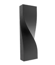 Gerson Dark Grey Up and Down Exterior LED Wall Light
