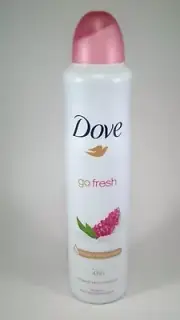 DOVE GO FRESH Anti-Perspirant 48 Hr. Spray, Pomegranate, LARGE. 250ML