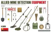 Model Kit Figure Military Dioramas Allied Mine Detection Equipment