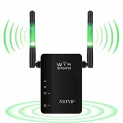 300Mbps WiFi Range Extender Internet Signal Booster Dual External Antenna