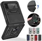 Fo Samsung Galaxy Z Flip3 4 5 Z Fold5 6 Shockproof Ring Holder Rugged Case Cover