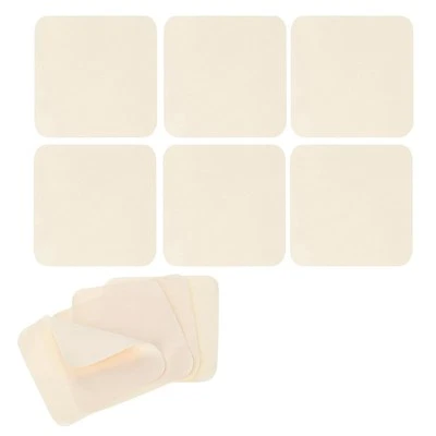 25 PCS Chamois Pottery Chamois Cloth Tools Small Leather Chamois Pre Cut2825