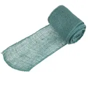 JubileeYarn Burlap Jute Craft Ribbon - 5.5" x 10 Yards - Steel Blue - 1 Roll