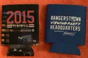NY RANGERS 2 KOOZIES SGA MSG NHL HOCKEY PLAYOFFS RANGERSTOWN BUDWEISER PARTY