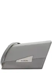 Acne Studios Distortion Micro Leather Cross-body bag - Light Grey One Size