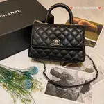 CHANEL 香奈兒 COCO HANDLE 黑金 24 CM 🖤