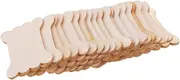 20 Pcs Thread Card, Wooden Embroidery Floss Bobbins Card Holder, Stitch DIY Sewing Storage, Thread Organiser Storage Holder
