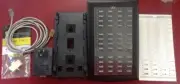 LUCENT D-182990 DSS 48 Button Module BLACK 108354291 w/ power supply & br8519502