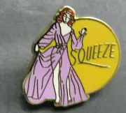 ARMY AIR FORCE NOSE ART PINUP SQUEEZE GIRL LAPEL HAT PIN BADGE 1 INCH