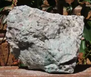 Large 1.8 Kilograms Rough Amazonite Crystal Chunk Display Piece From Brazil