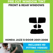 For Honda Jazz 5-door 2001-08 Full Pre Cut Window Tint Kit Front & Rear Film