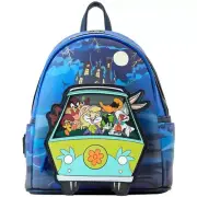 ✿ New LOUNGEFLY Glow Backpack LOONEY TUNES x SCOOBY DOO Haunted Spooky Roadtrip