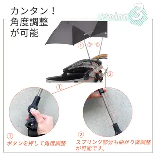 AirBuggy 寵物暨嬰兒推車專用晴雨傘(夏季限定)(停產)