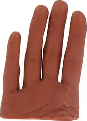 Baluue Convenient Nail Art Training Tool Manicure Prosthetic Hand Realistic Nail Display Model
