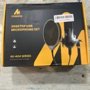 MAONO USB Microphone Kit 192KHZ/24BIT AU-A04T PC Condenser Podcast Streaming Mic
